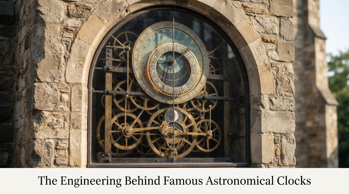 The Engineering Behind Famous Astronomical Clocks