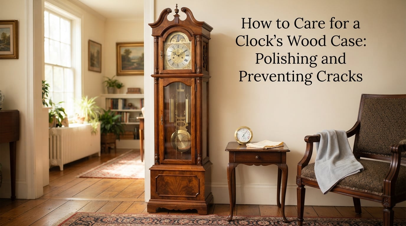How to Care for a Clock's Wood Case: Polishing and Preventing Cracks