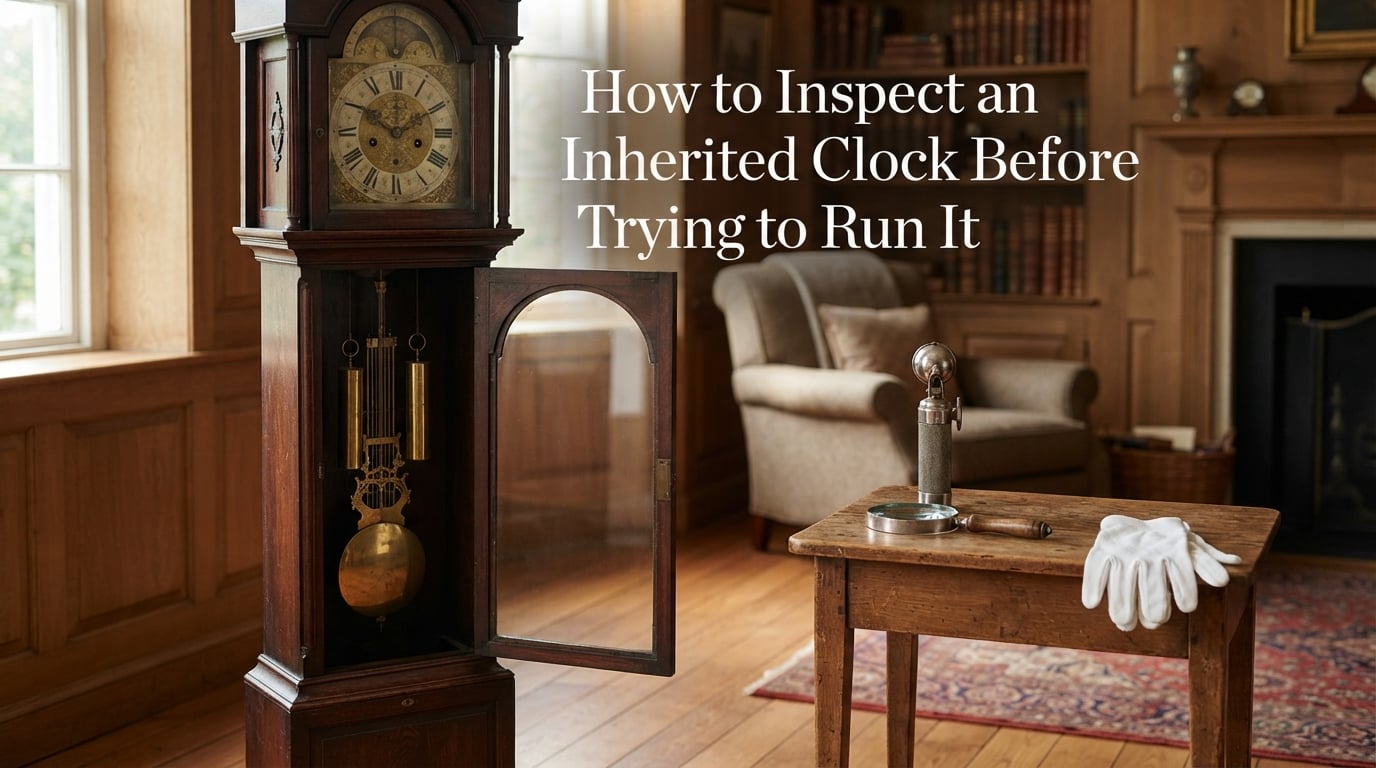 How to Inspect an Inherited Clock Before Trying to Run It