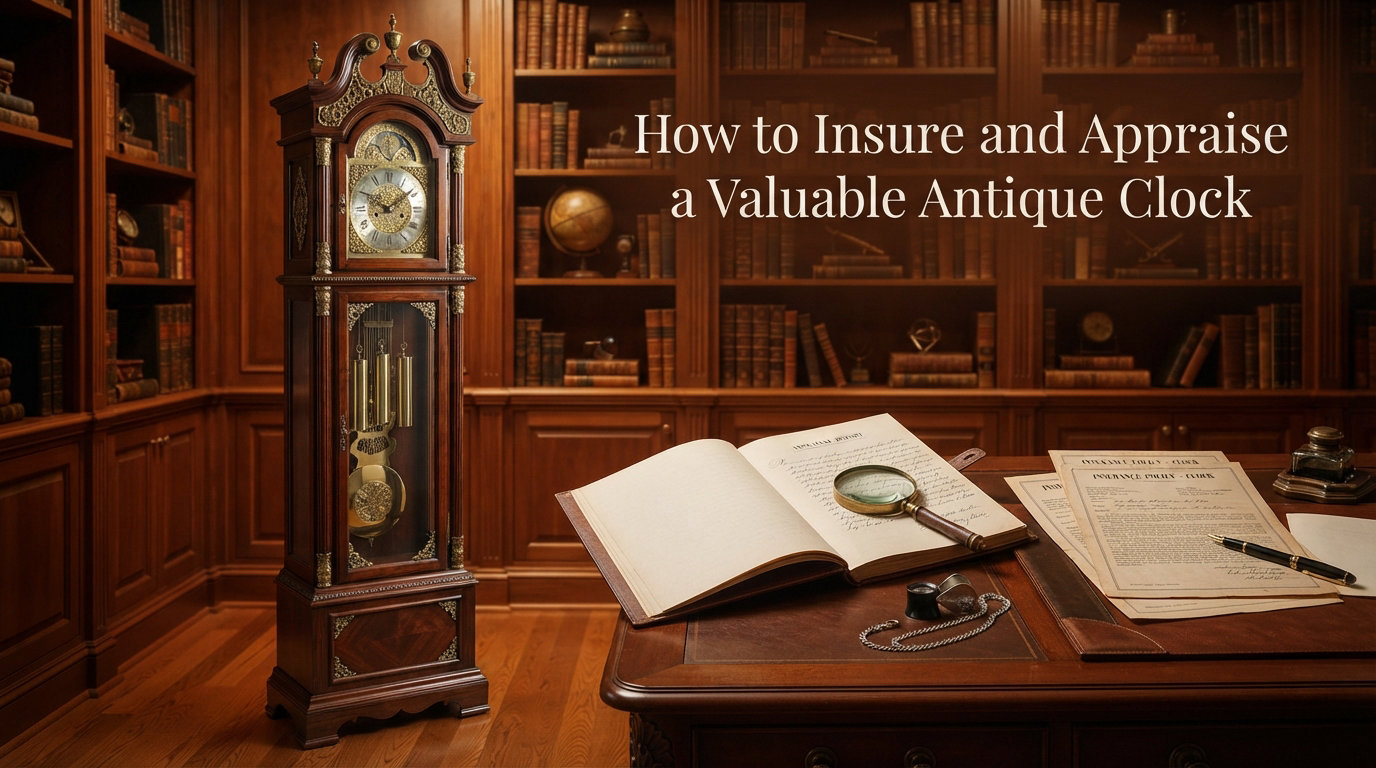 How to Insure and Appraise a Valuable Antique Clock