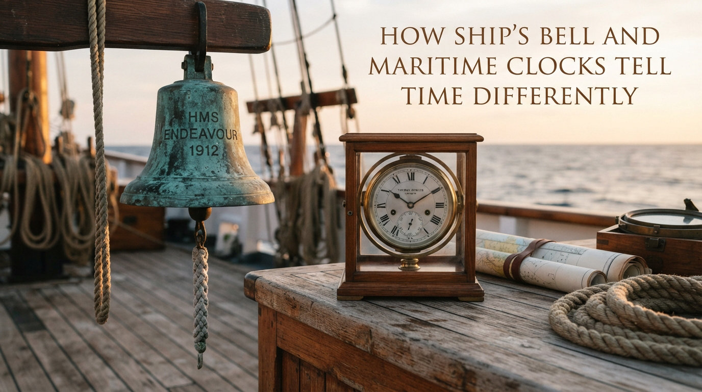 How Ship's Bell and Maritime Clocks Tell Time Differently