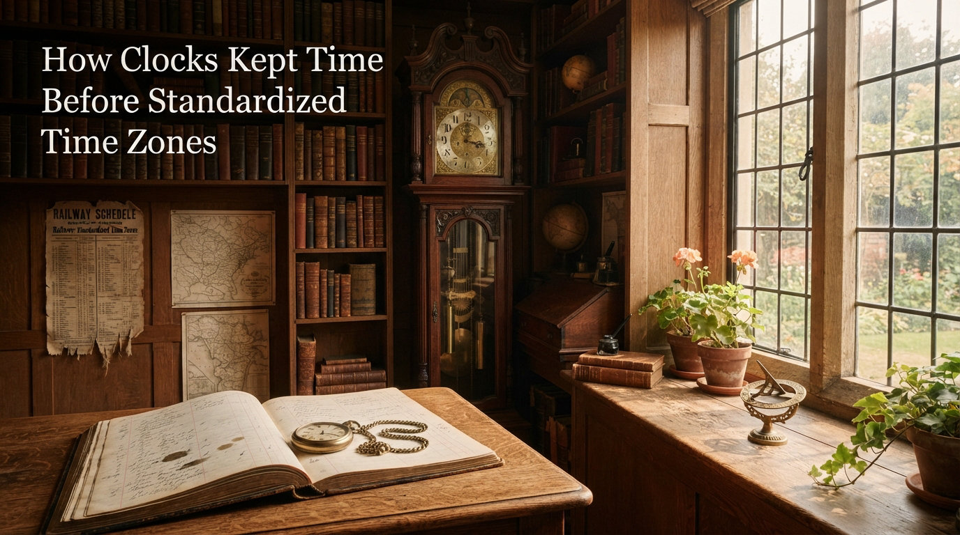 How Clocks Kept Time Before Standardized Time Zones