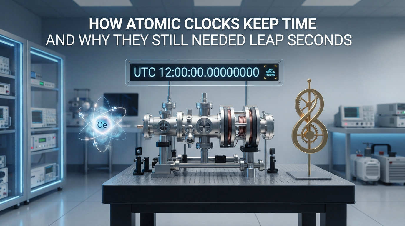 How Atomic Clocks Keep Time and Why They Still Needed Leap Seconds