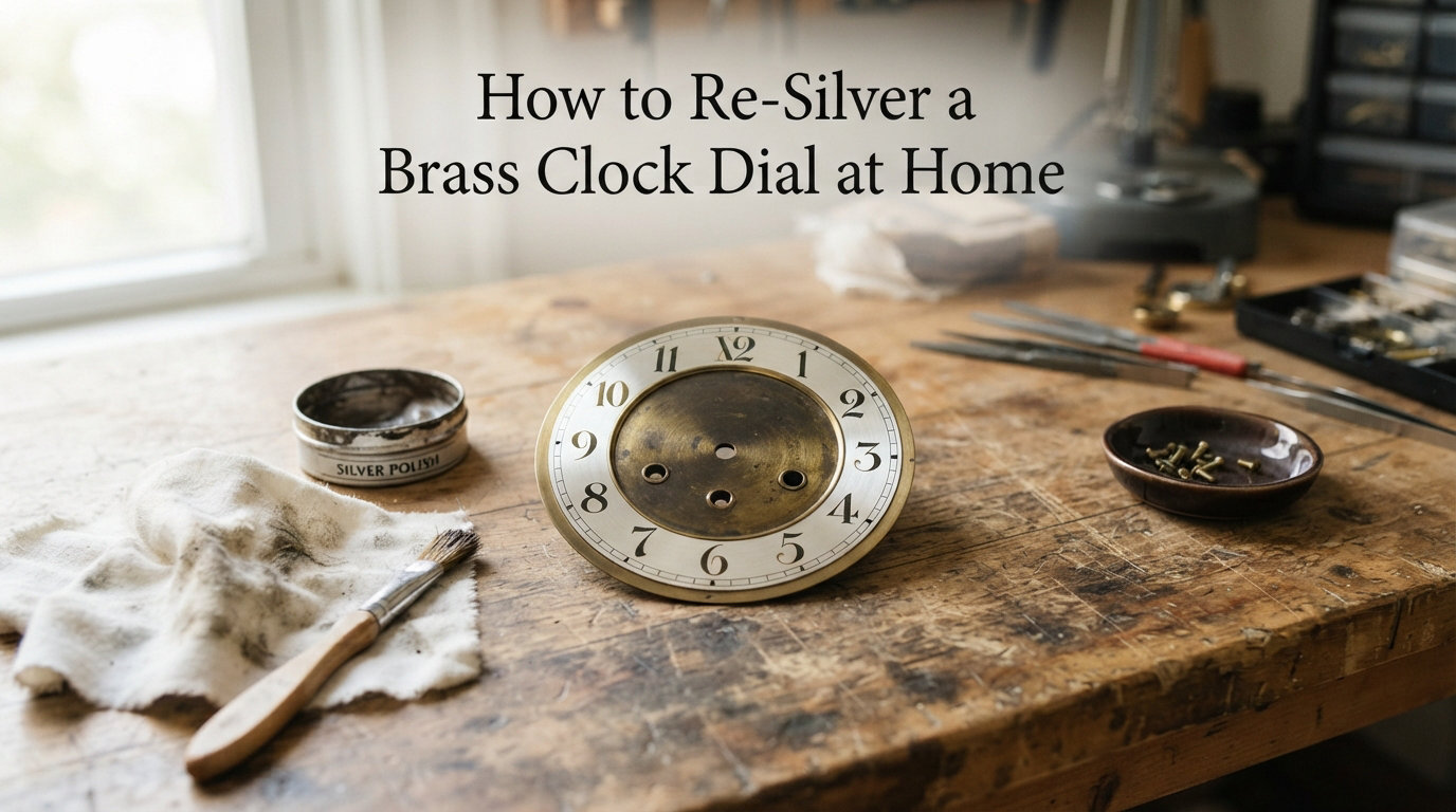 How to Re-Silver a Brass Clock Dial at Home