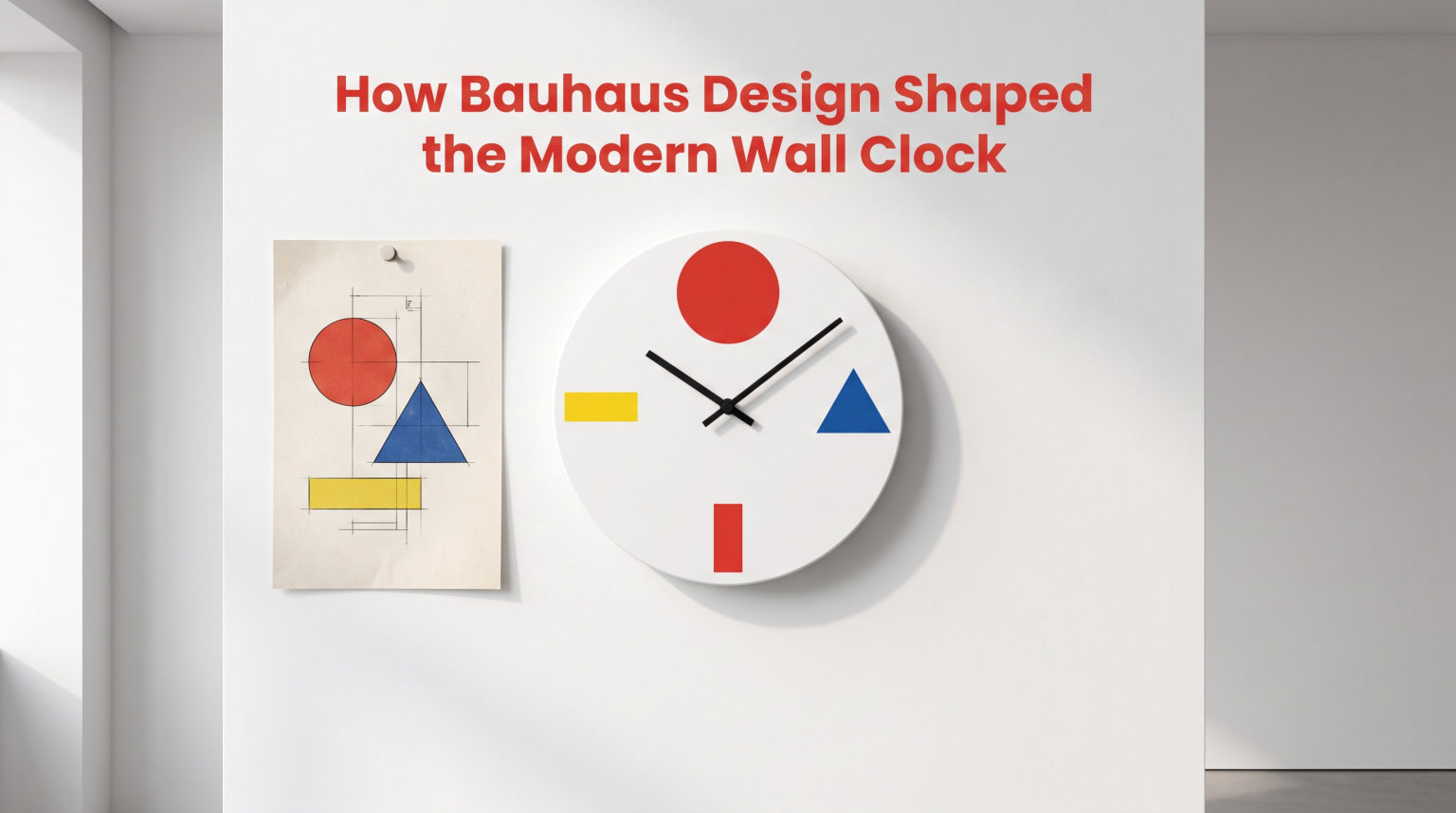 How Bauhaus Design Shaped the Modern Wall Clock