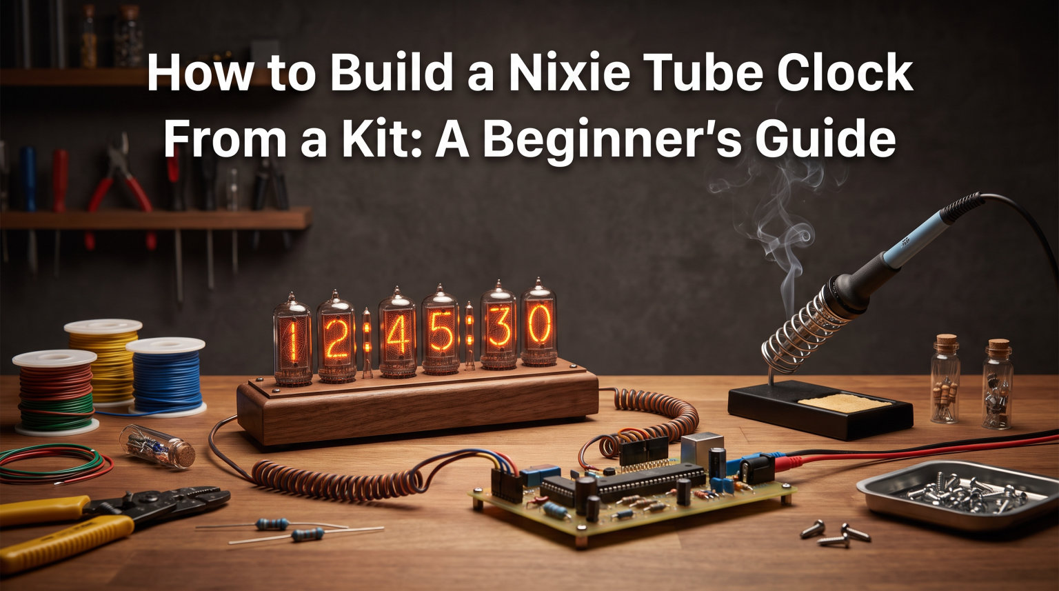 How to Build a Nixie Tube Clock From a Kit: A Beginner's Guide