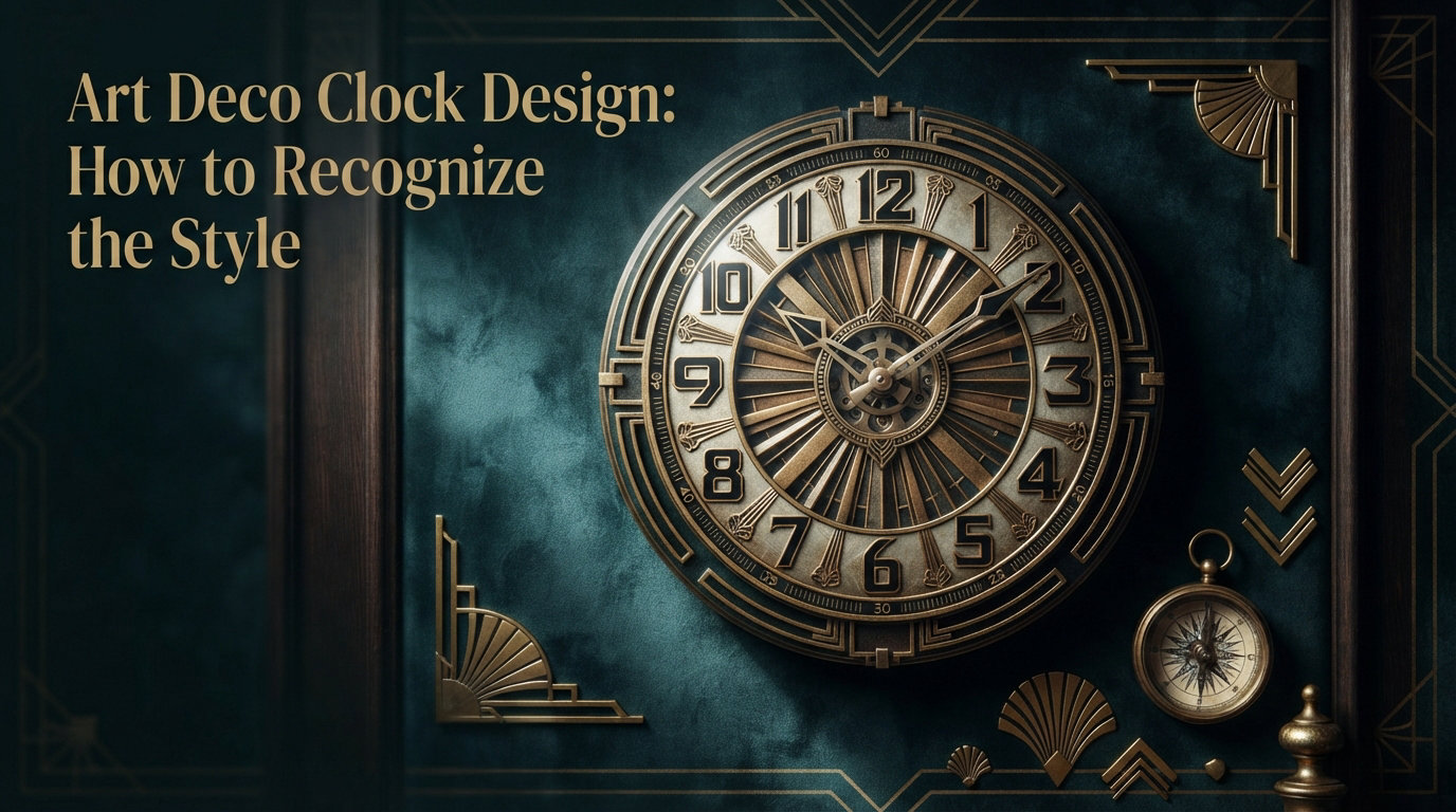 Art Deco Clock Design: How to Recognize the Style