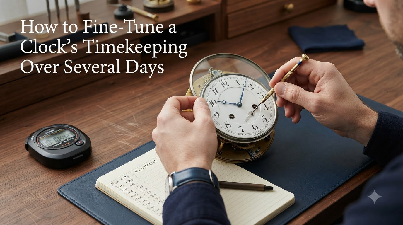 How to Fine-Tune a Clock's Timekeeping Over Several Days