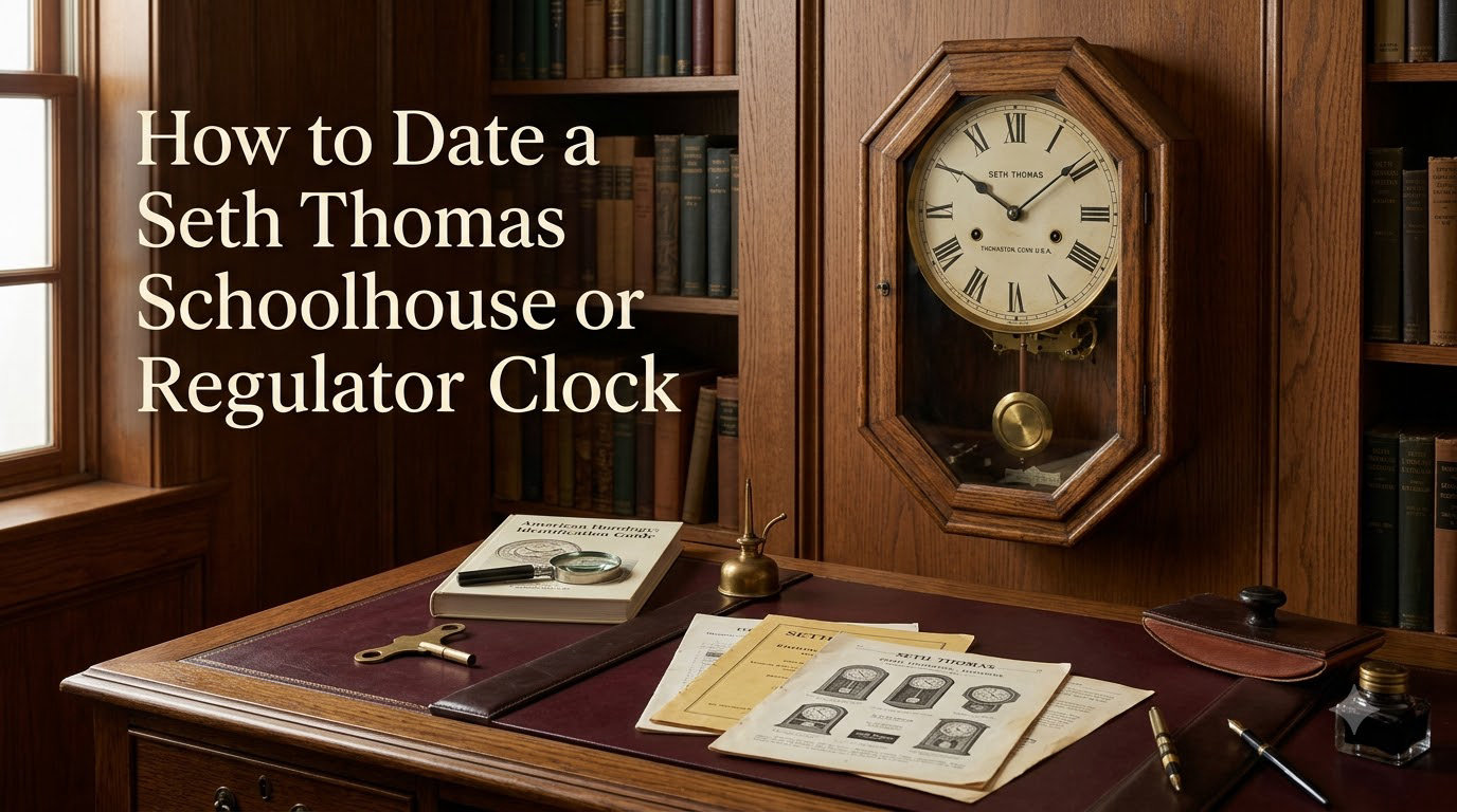 How to Date a Seth Thomas Schoolhouse or Regulator Clock