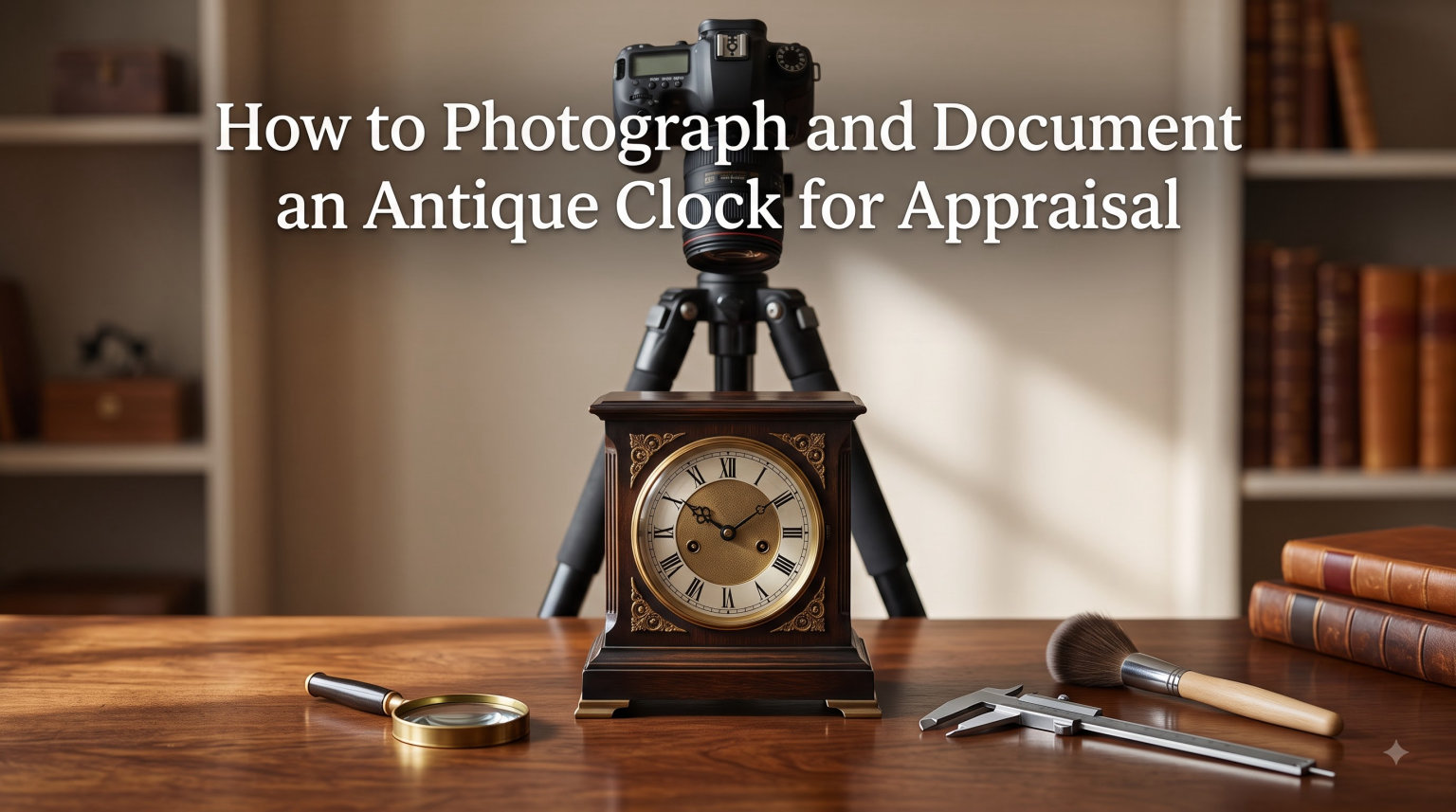 How to Photograph and Document an Antique Clock for Appraisal