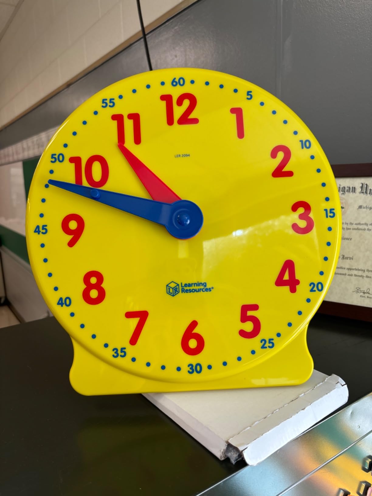 Learning Resources Big Time Demonstration Clock customer photo 1