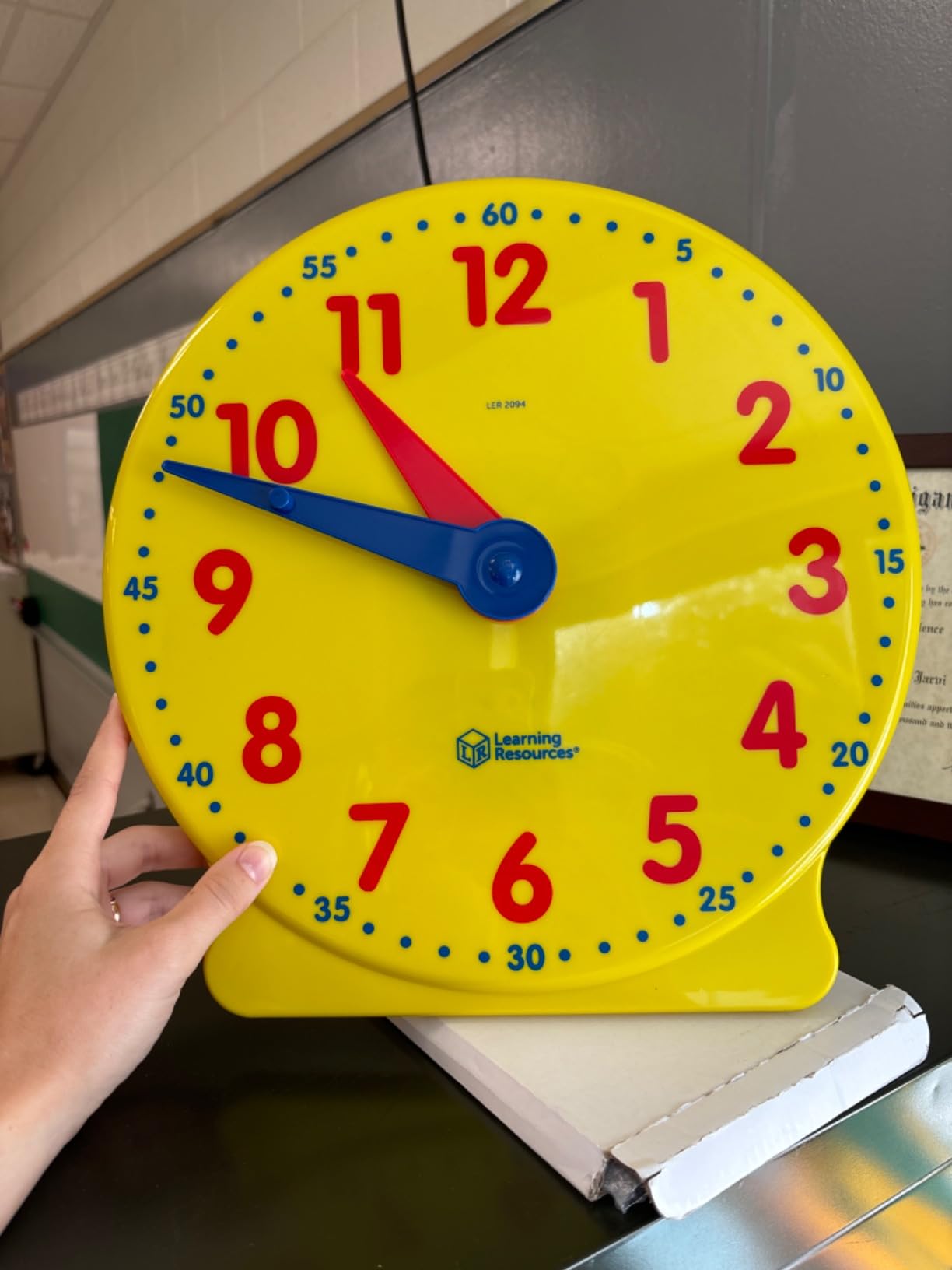 Learning Resources Big Time Demonstration Clock customer photo 2