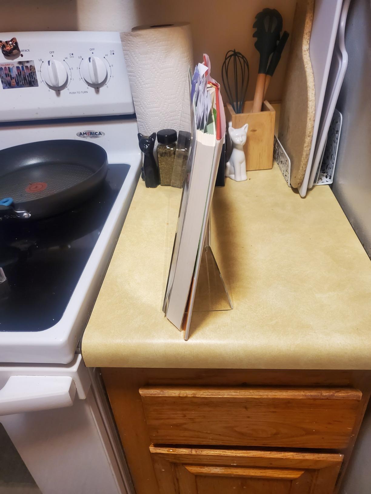 Norpro Acrylic CookBook / IPad / Tablet Holder, 9