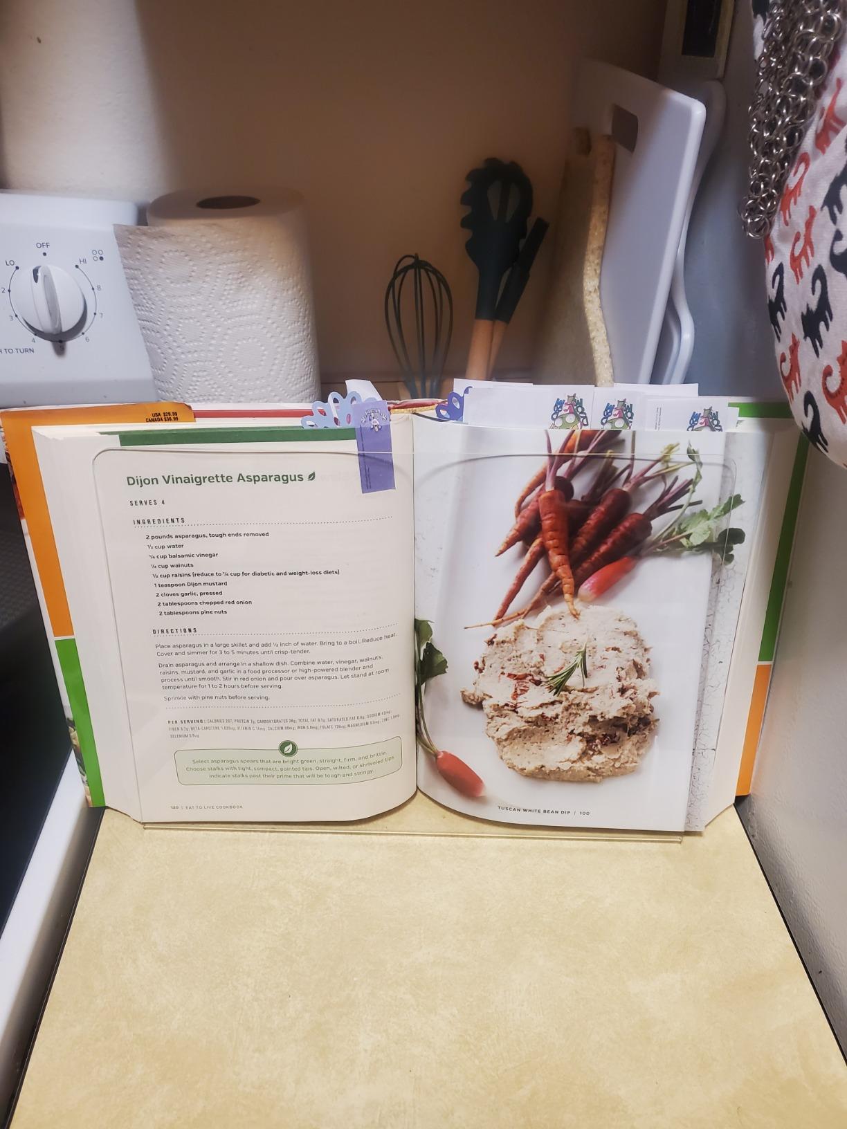 Norpro Acrylic CookBook / IPad / Tablet Holder, 9
