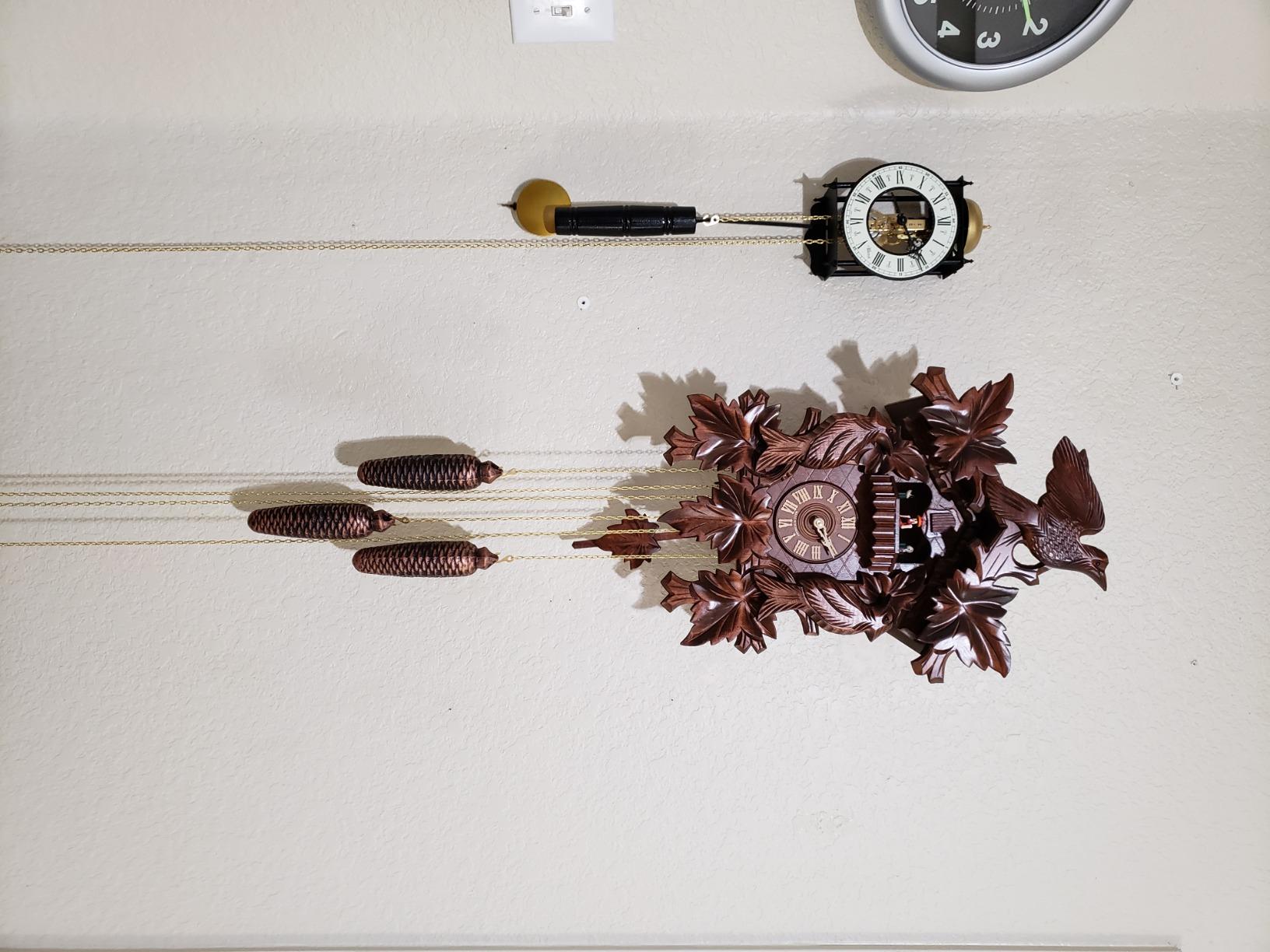 German Cuckoo Clock 8-day-movement Carved-Style 20.00 inch - Authentic Black Forest cuckoo clock by Hekas customer photo 1