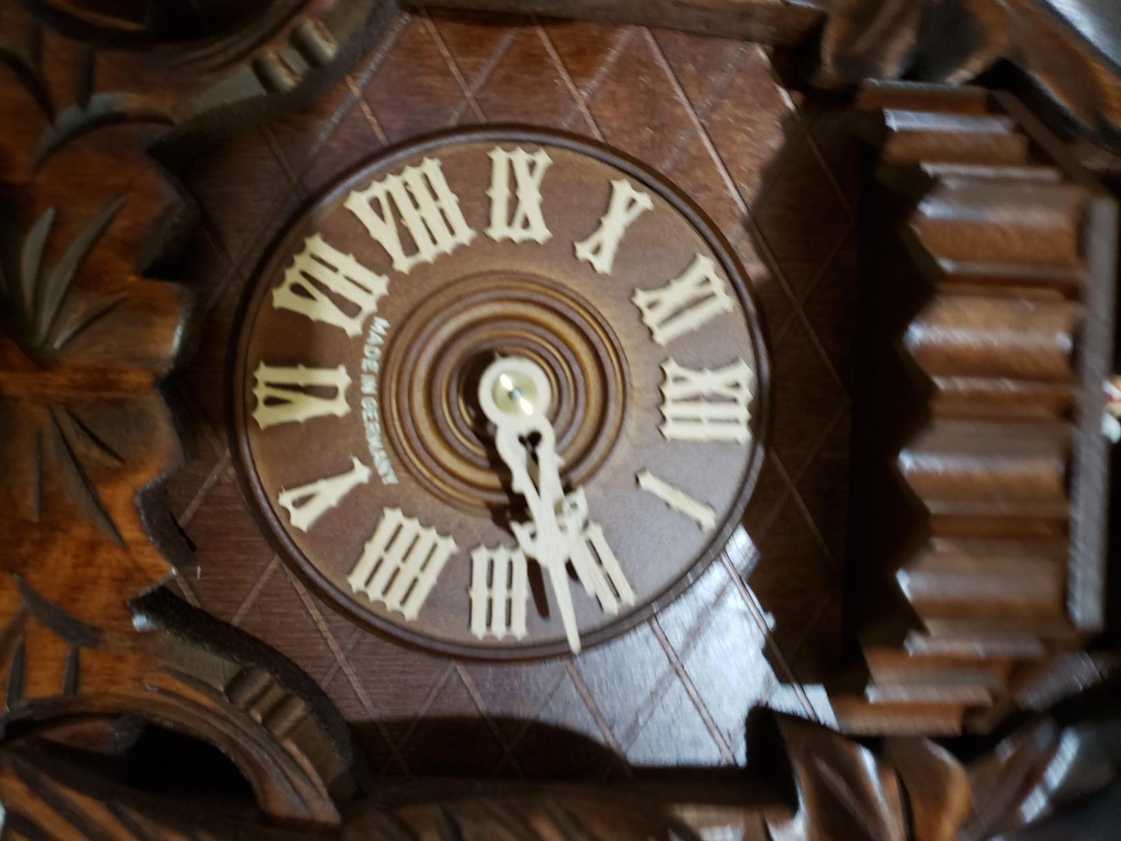 German Cuckoo Clock 8-day-movement Carved-Style 20.00 inch - Authentic Black Forest cuckoo clock by Hekas customer photo 2