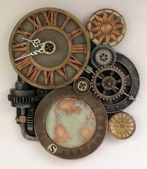 MEDIUM GEARS OF TIME CLOCK customer photo 1