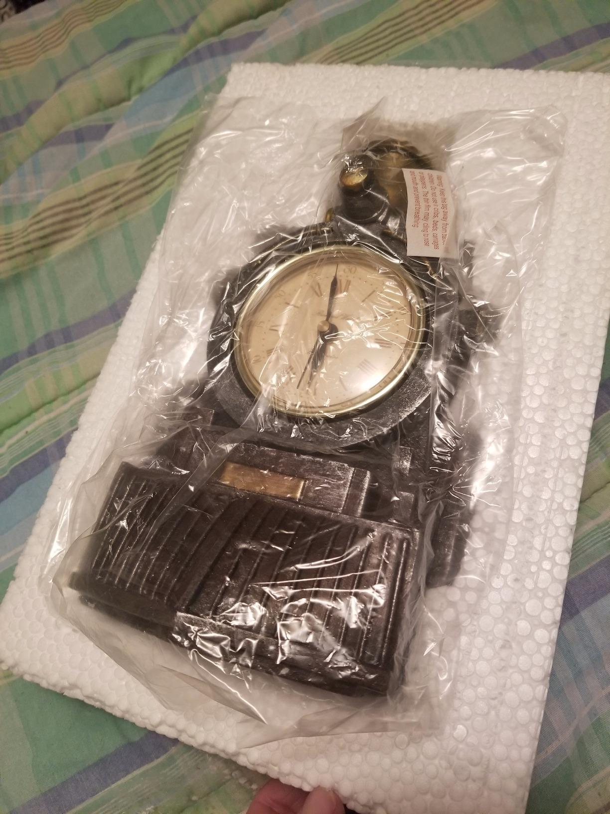 All Aboard Locomotive Wall Clock customer photo 1