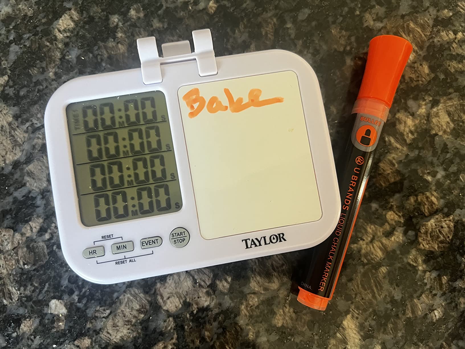 Taylor 5849 Four-Event Digital Timer with Whiteboard for School, Learning, Projects, and Kitchen Tasks customer photo 1
