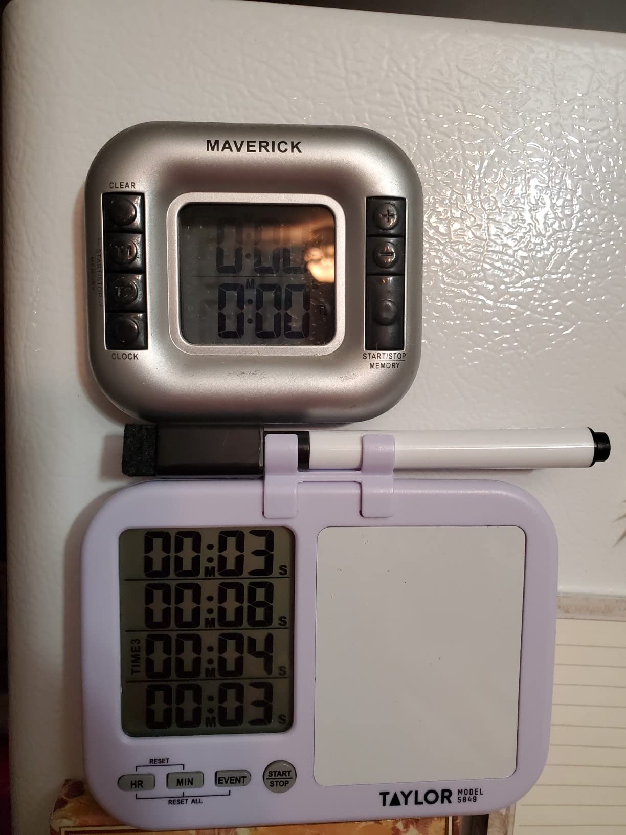 Taylor 5849 Four-Event Digital Timer with Whiteboard for School, Learning, Projects, and Kitchen Tasks customer photo 2