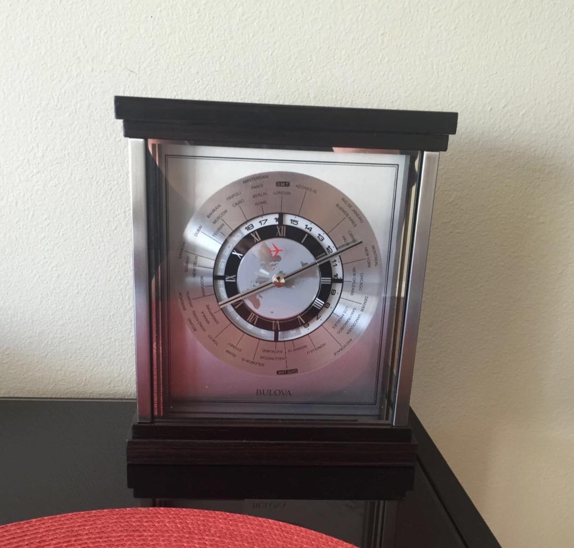 Bulova B2258 Wyndmere World Time Clock customer photo 1