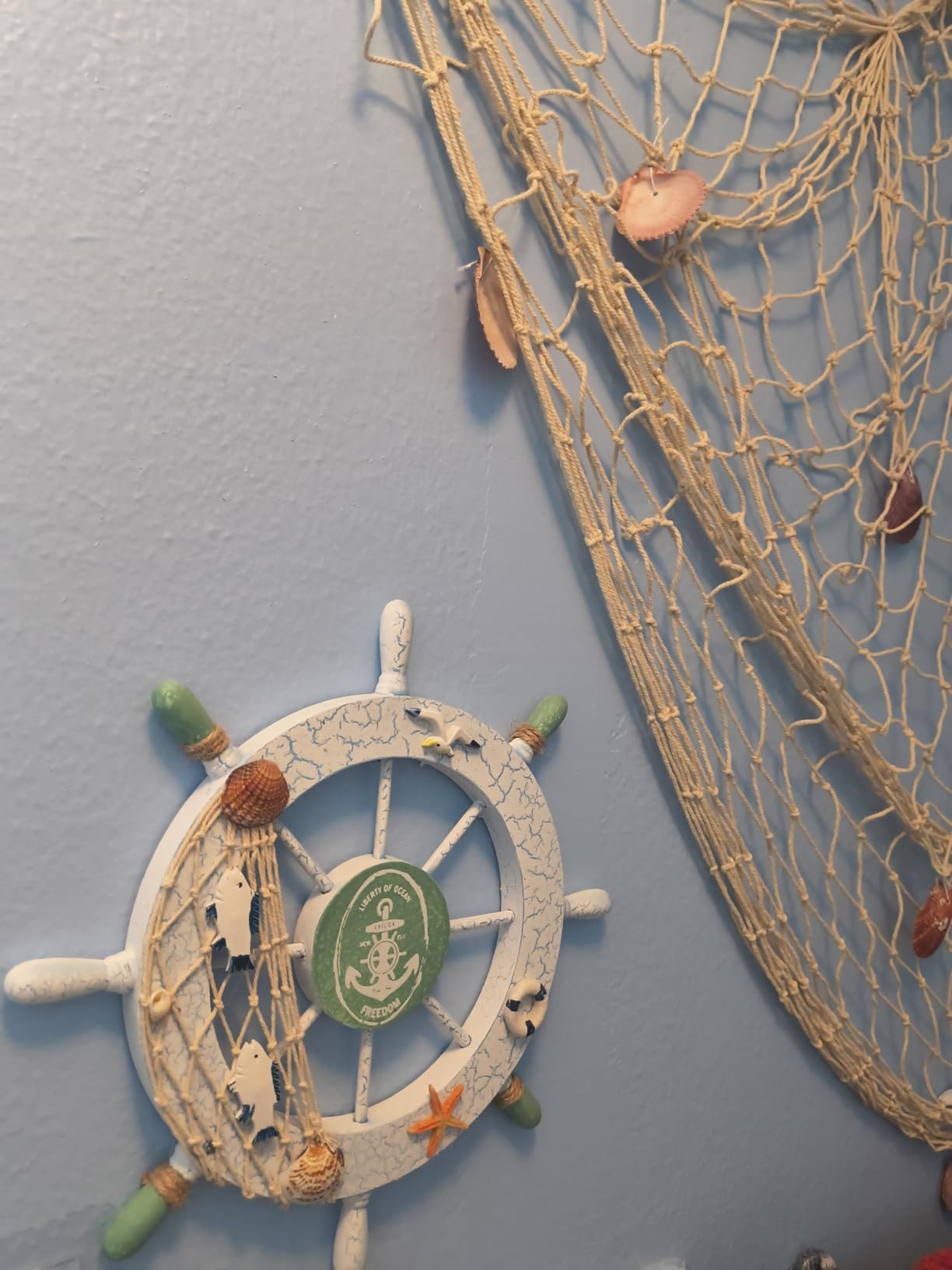 Wooden Ship Wheel Wall Decor 11