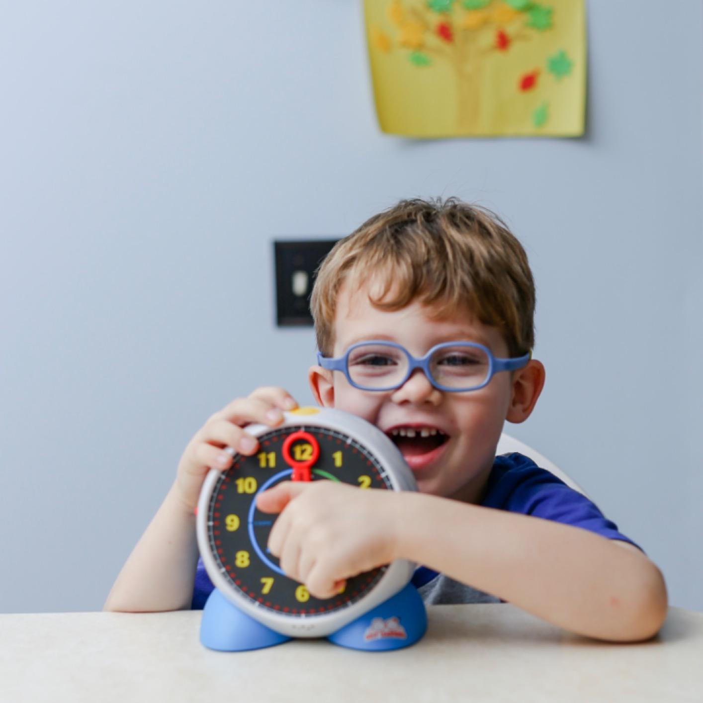 BEST LEARNING Learning Clock - Talking Time Teaching Toy for Kids | Educational Quiz Game, Interactive Lights and Sounds, Musical Night Light customer photo 1