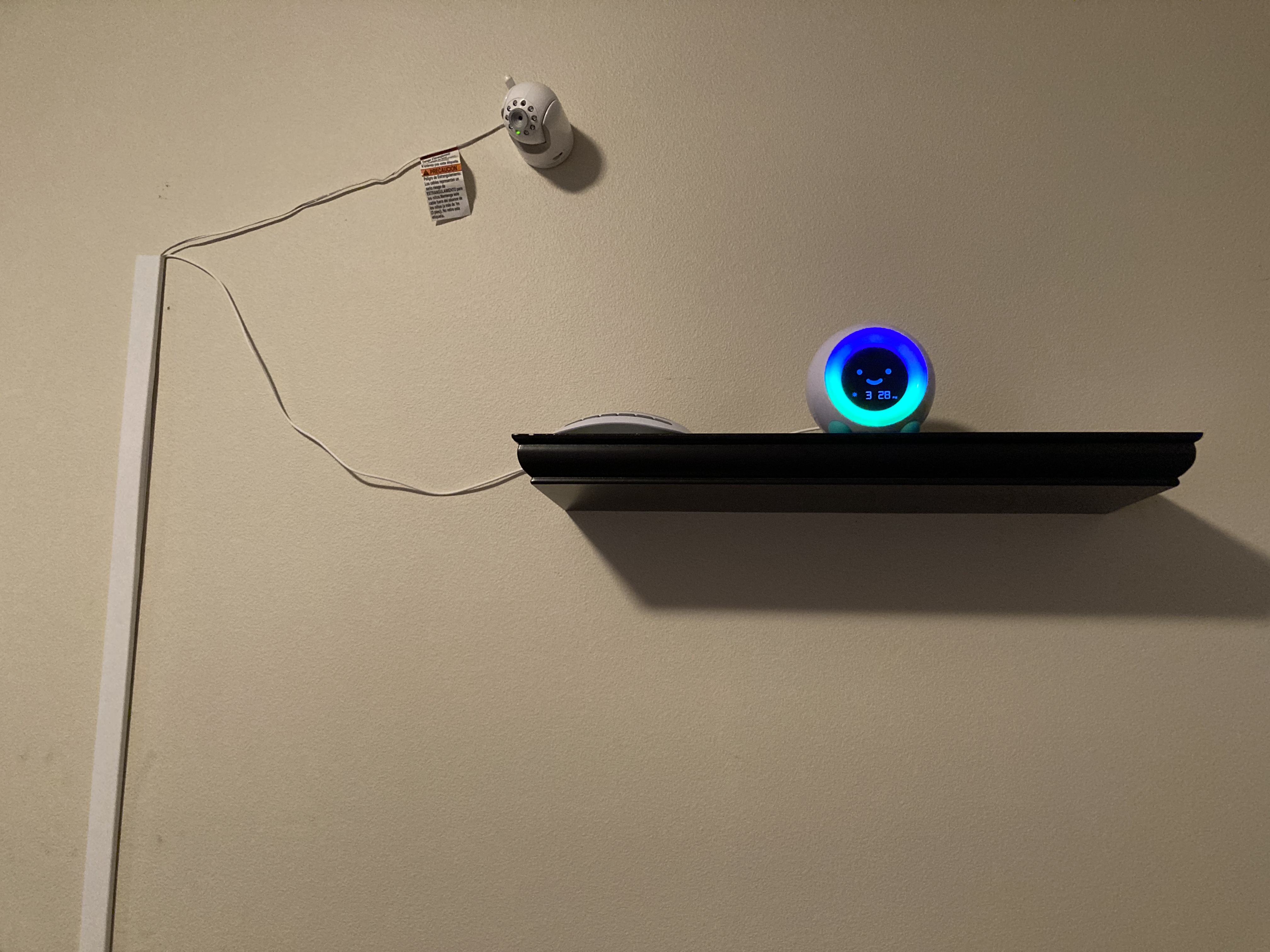 LittleHippo Mella: Kids Alarm Clock, Ready to Rise Children's Sleep Trainer, Night Light, Sound Machine and OK to Wake for Toddlers and Kids - Arctic Blue (Updated 2025) customer photo 2