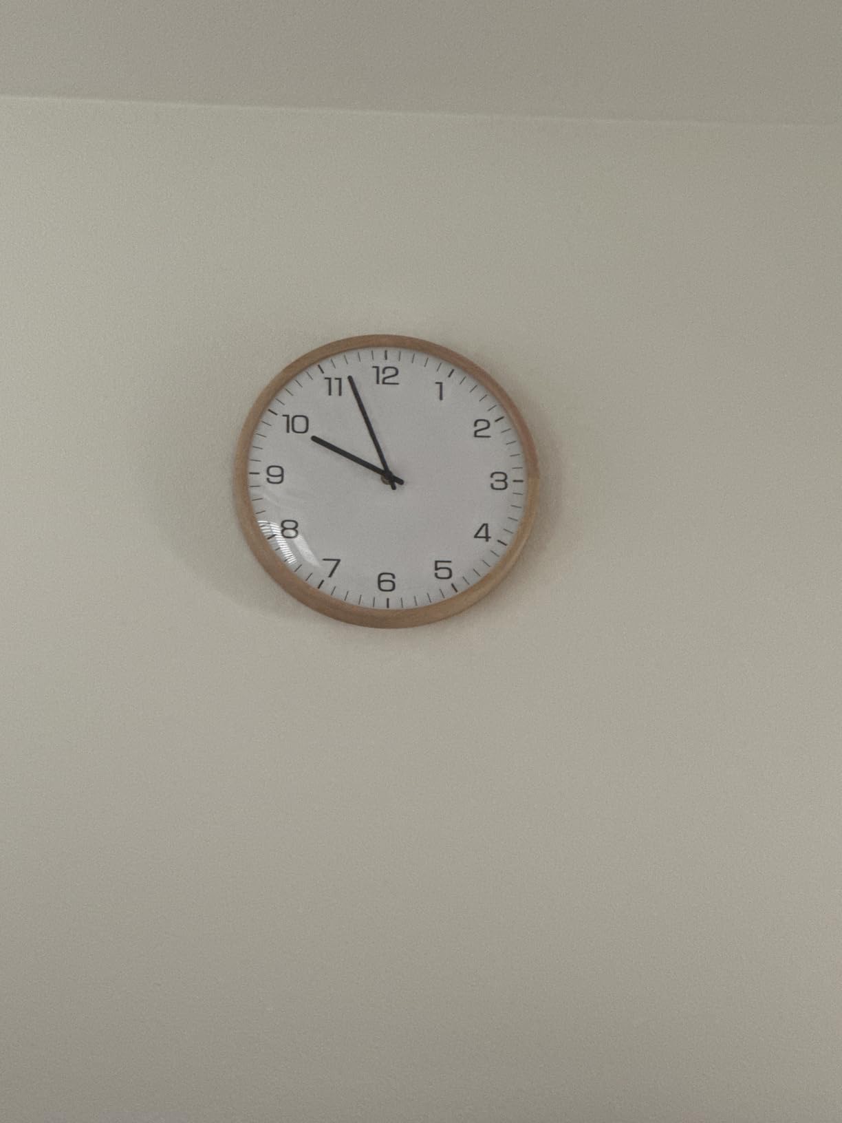 Driini Analog Dome Glass Wall Clock (12