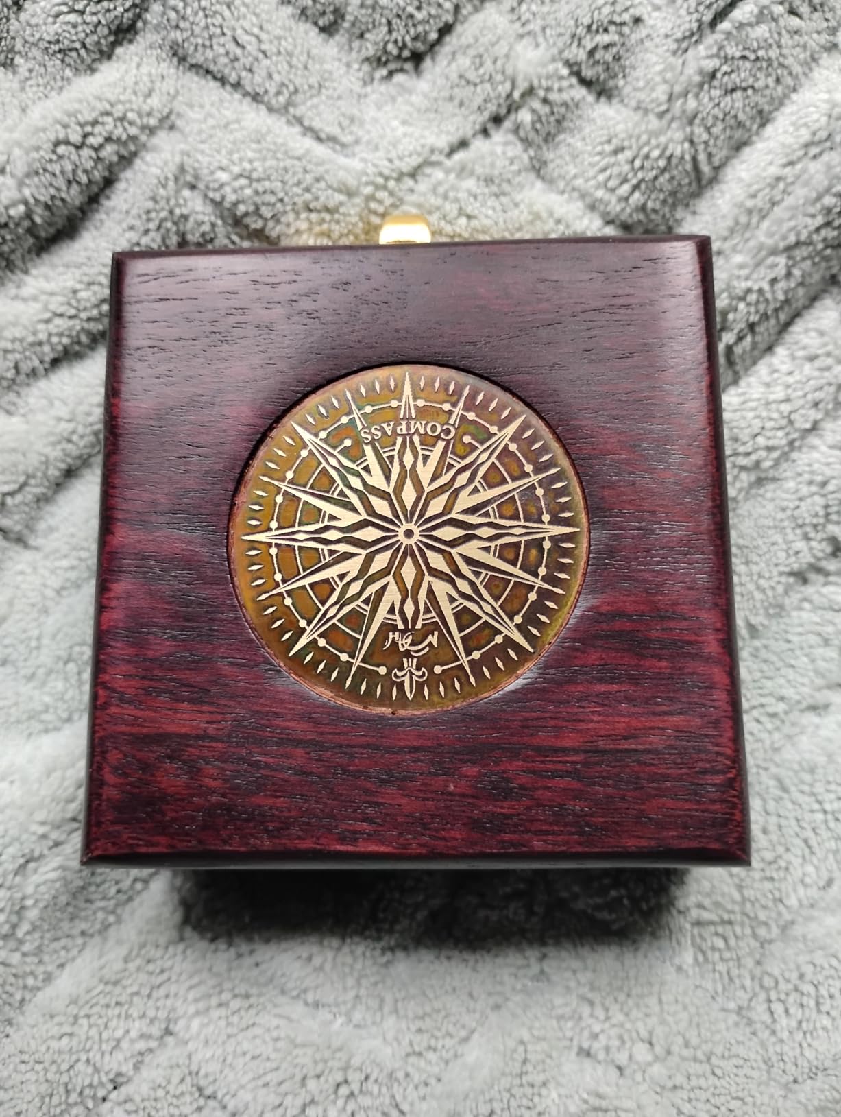 Handmade Brass Compass -
