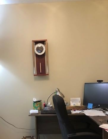 SEIKO Modern & Sophisticated Wall Clock with Pendulum and Dual Chimes customer photo 1