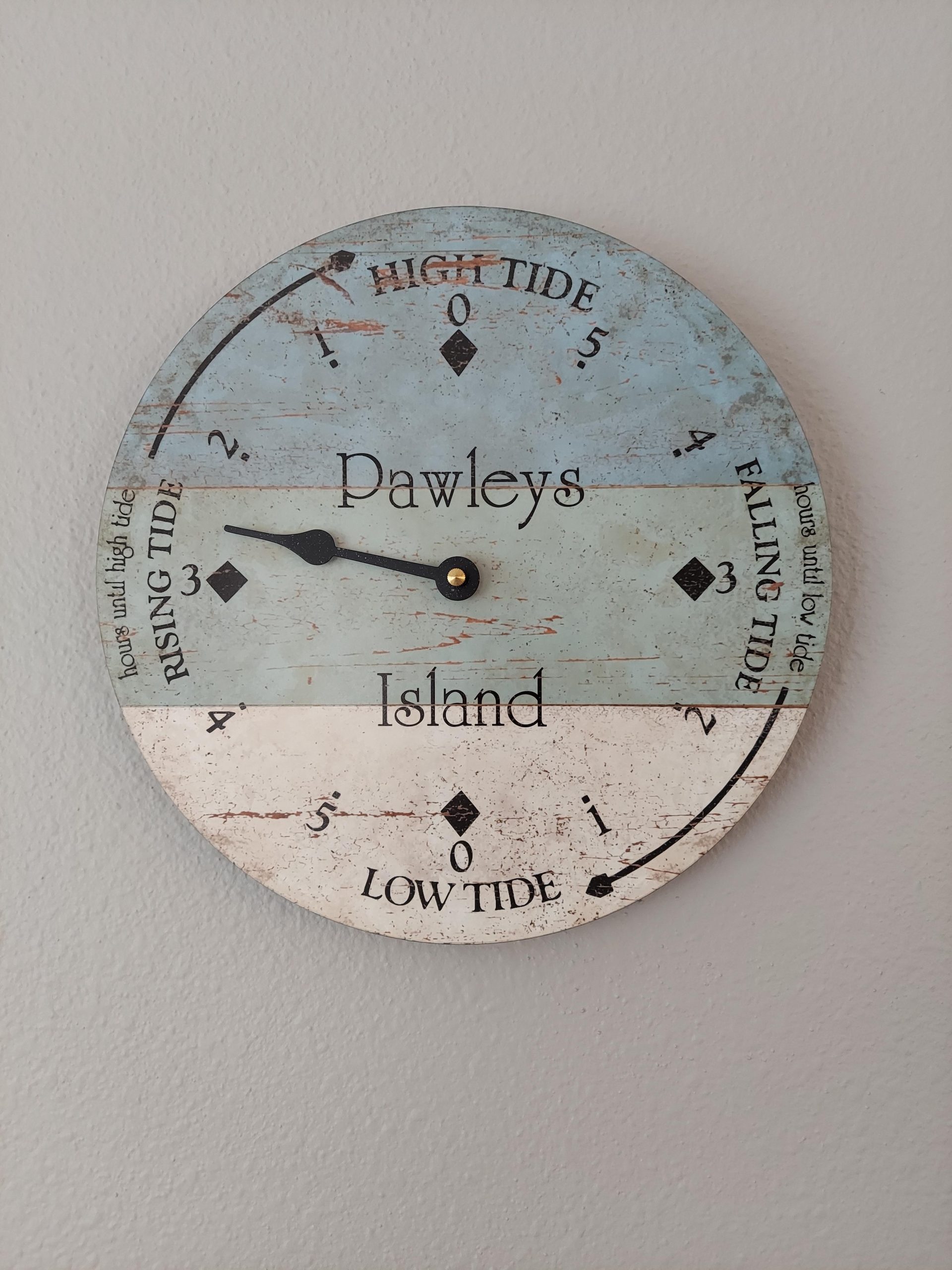 Tide Clock - Personalized Beach Tide Clock customer photo 2