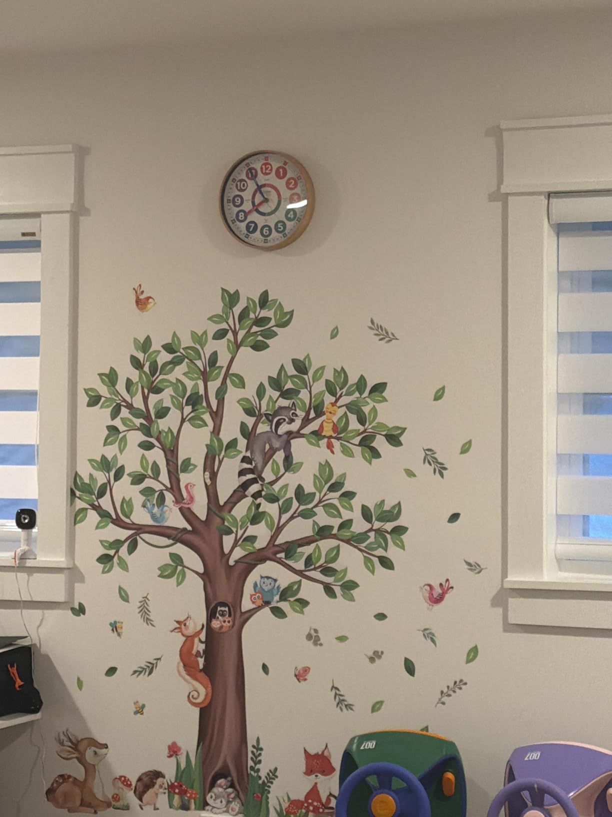 Oyster&Pop Kids Wall Clock - Silent 10