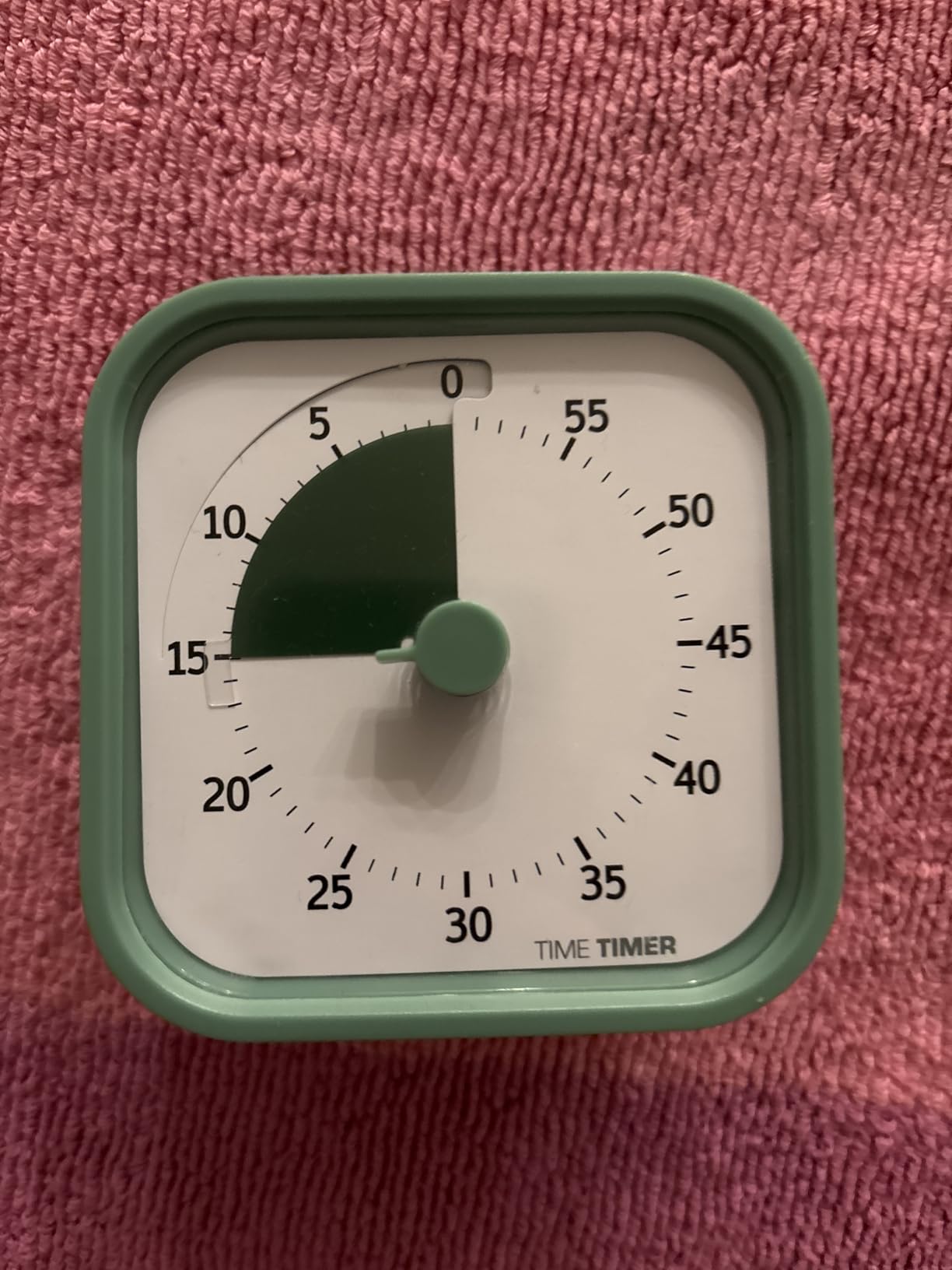 TIME TIMER Home MOD - 60-Minute Visual Timer Home Edition, Silent Operation Study Tool for Kids Desk, Homeschool Supplies, Office & Meetings (Lake Day Blue) customer photo 2