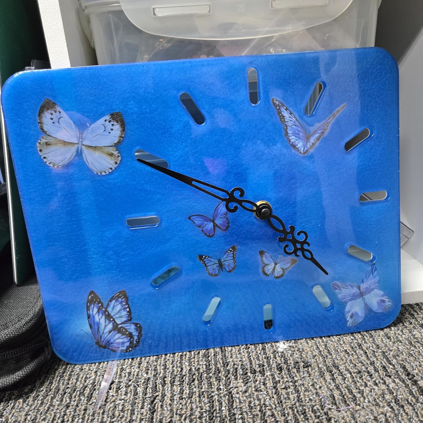 Outus 6 Pack High Torque Silent Quartz Clock Movement Kit, Long Shaft Clock Mechanism Replacement with 8 Pairs of Hands, Hooks Operated DIY Repair Replacement Parts (20 mm/ 0.8 Inch) customer photo 2