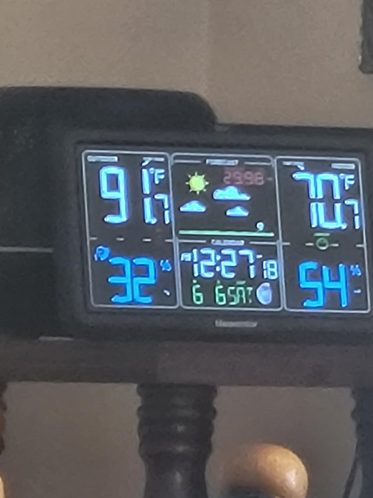 Newentor Weather Station Wireless Indoor Outdoor with 7.5