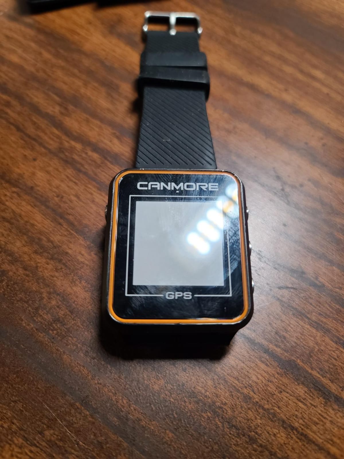 CANMORE TW353 Golf GPS Watch, Preloaded 41,000+ Worldwide Courses, Black/Gray/Turquoise customer photo 2
