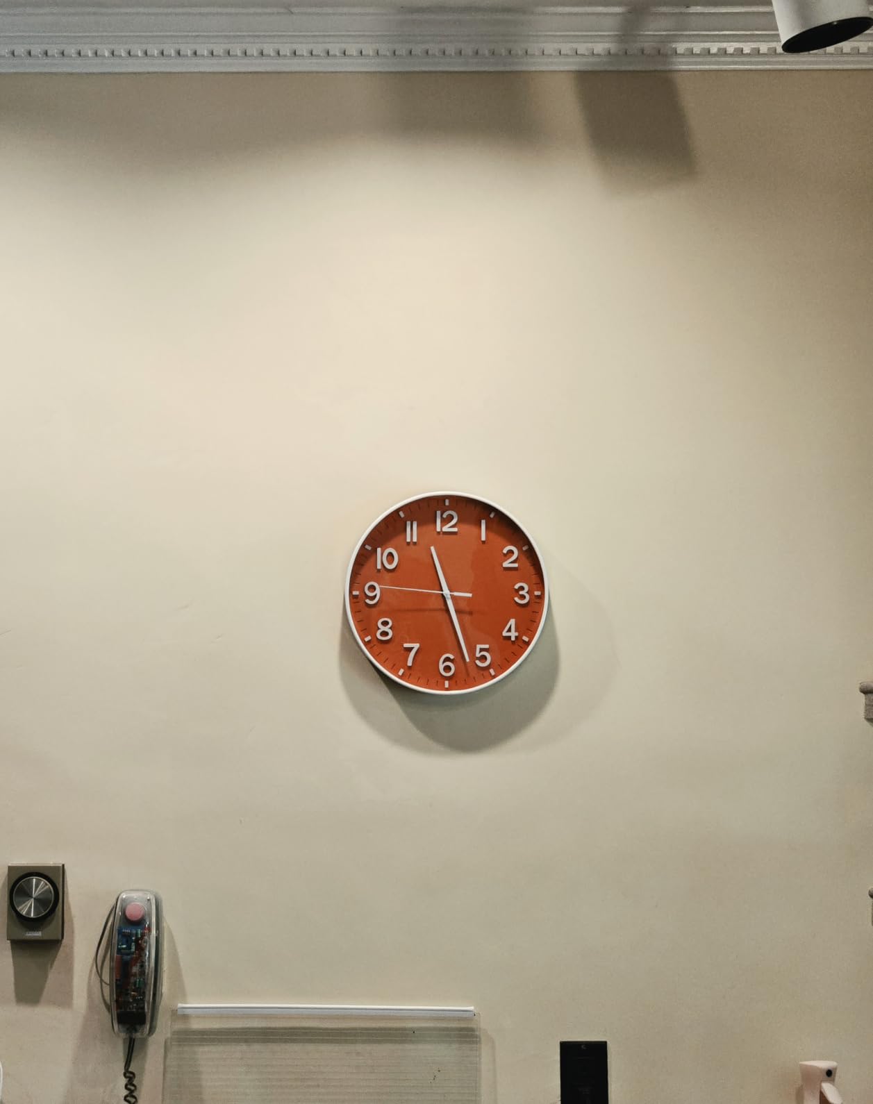 HZDHCLH Wall Clocks Battery Operated,12 inch Silent Non Ticking Modern Wall Clock for Living Room Bedroom Kitchen Office Classroom Decor (Olive Green and Gold) customer photo 1
