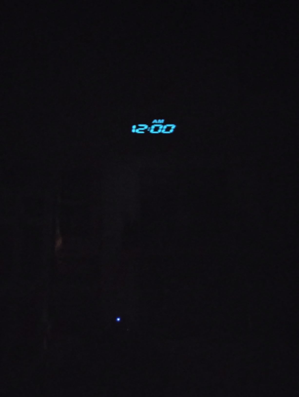 Projection Alarm Clock for Bedroom Ceiling, 180° Projector, Dual Alarm | Large 7