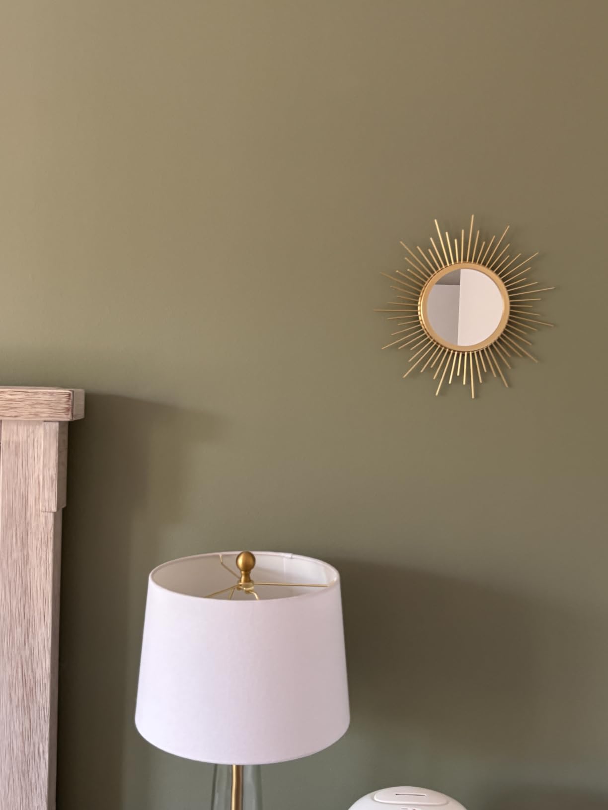 3 Pack Metal Mirrors for Wall Sunburst Wall Mirrors Home Decor Decorative Hanging Wall Art for Living Room Bedroom Entryway (Gold, Sunburst) customer photo 1