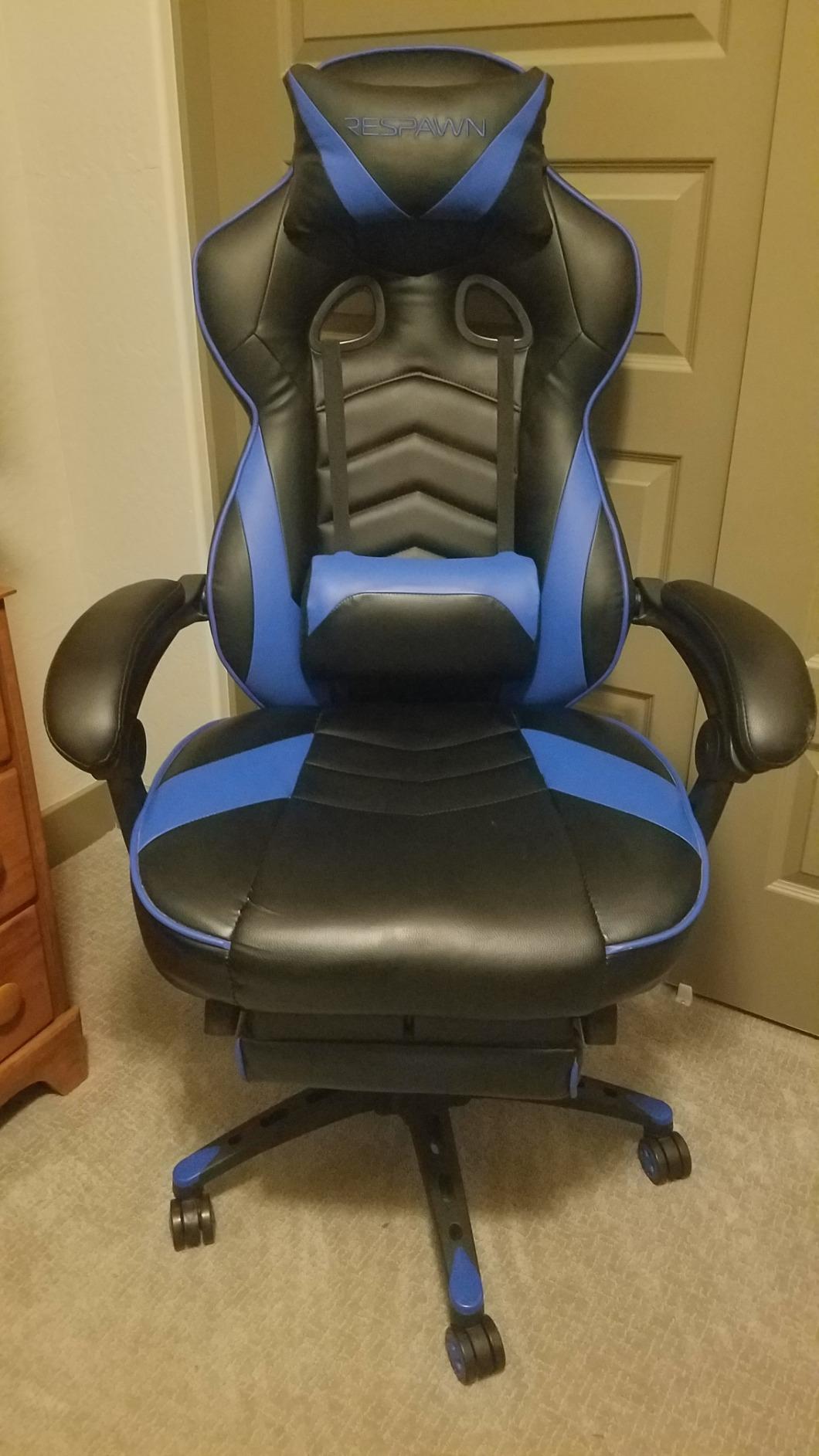 RESPAWN SPIRE Ergonomic Office Chair with Lumbar Support, Mesh, Flip Arms customer photo 2