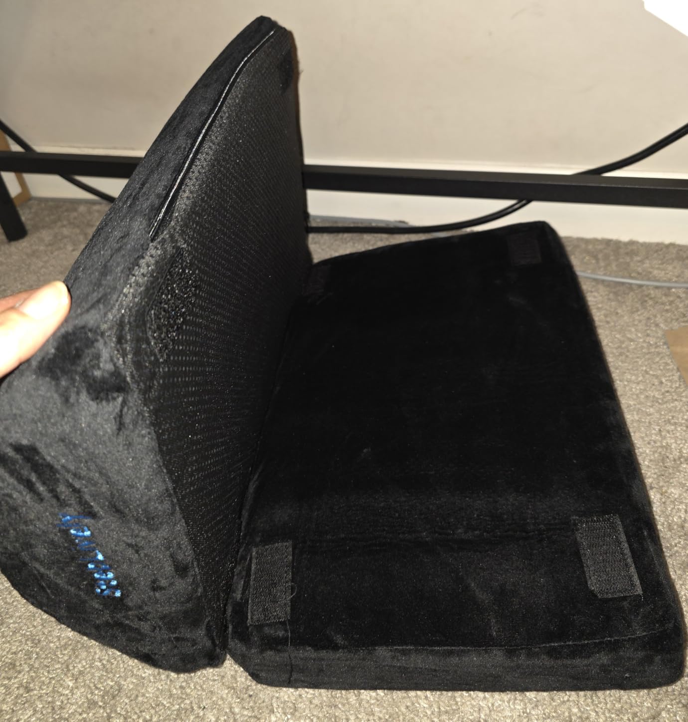 StepLively Foot Rest for Under Desk at Work, 2 Heights Foot Stool, Black customer photo 1