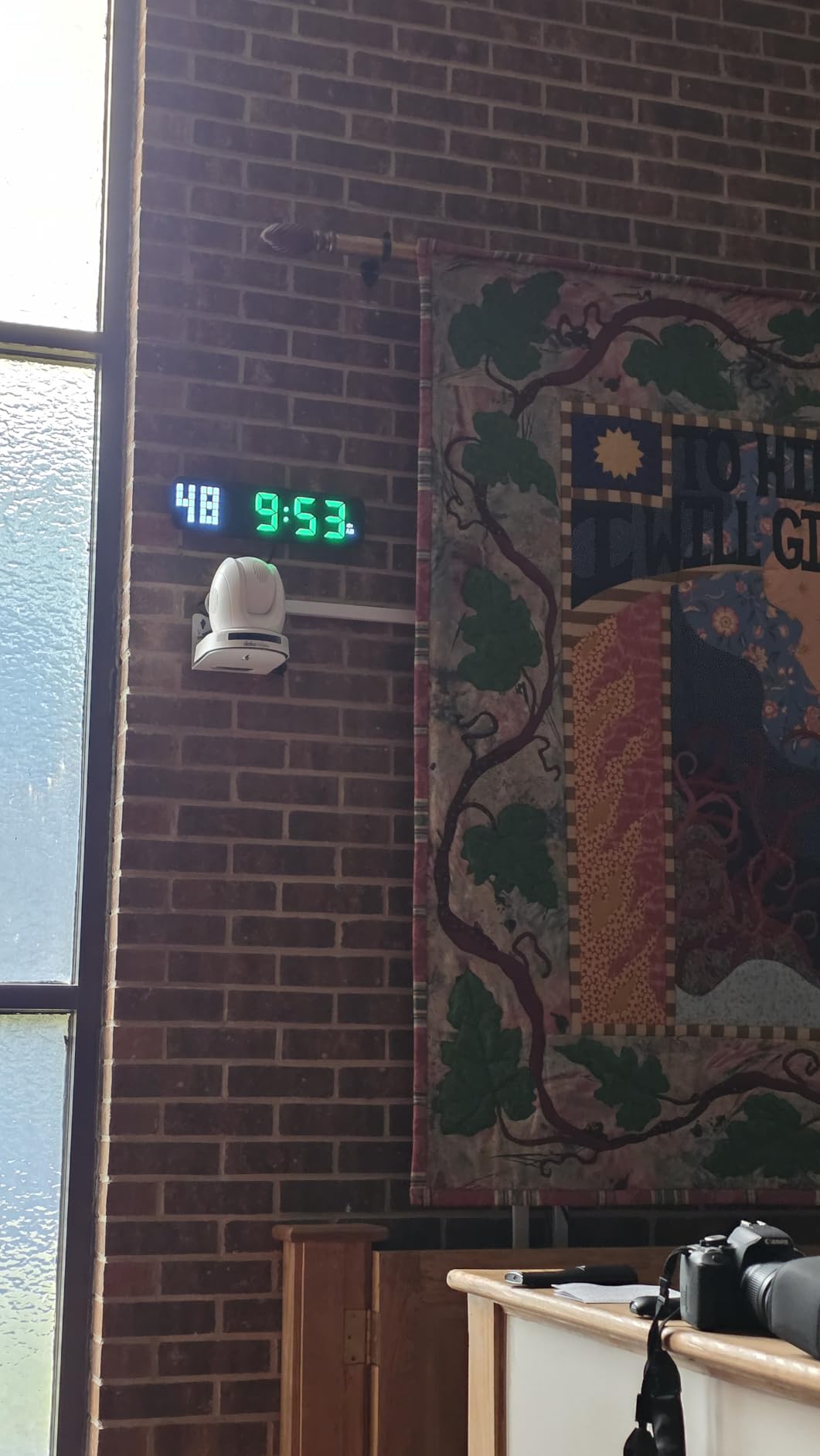 LUCORB Gym Timer - Large Digital Gym Clock Wall with Interval Time Progress Bar, Countdown/Up Stopwatch, Remote Control for Home Gym Garage Boxing Crossfit customer photo 1