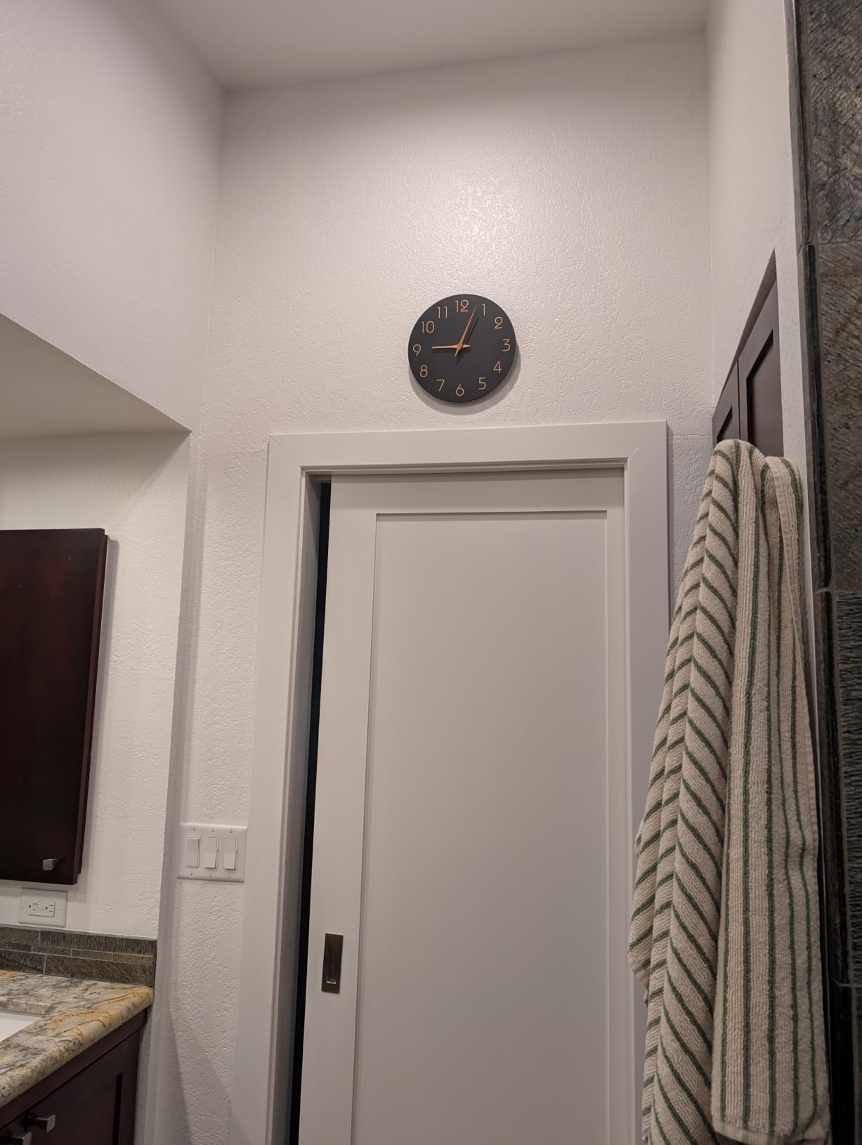 Wall Clock Battery Operated 8