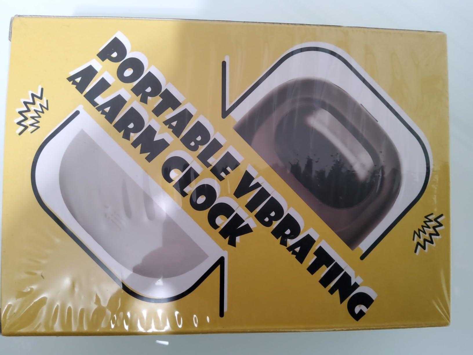 Vibrating Alarm Clock Bed Shaker, Rechargeable 3000mAh Battery | 3000mAh Battery (160-Day Standby), 3 Vibration & 5 Volume Levels, Dual Alarms. Portable for Travel & Deaf People. customer photo 2