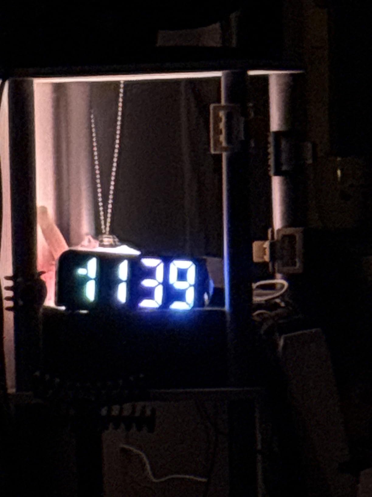 Projection Alarm Clock for Bedrooms, 7.9