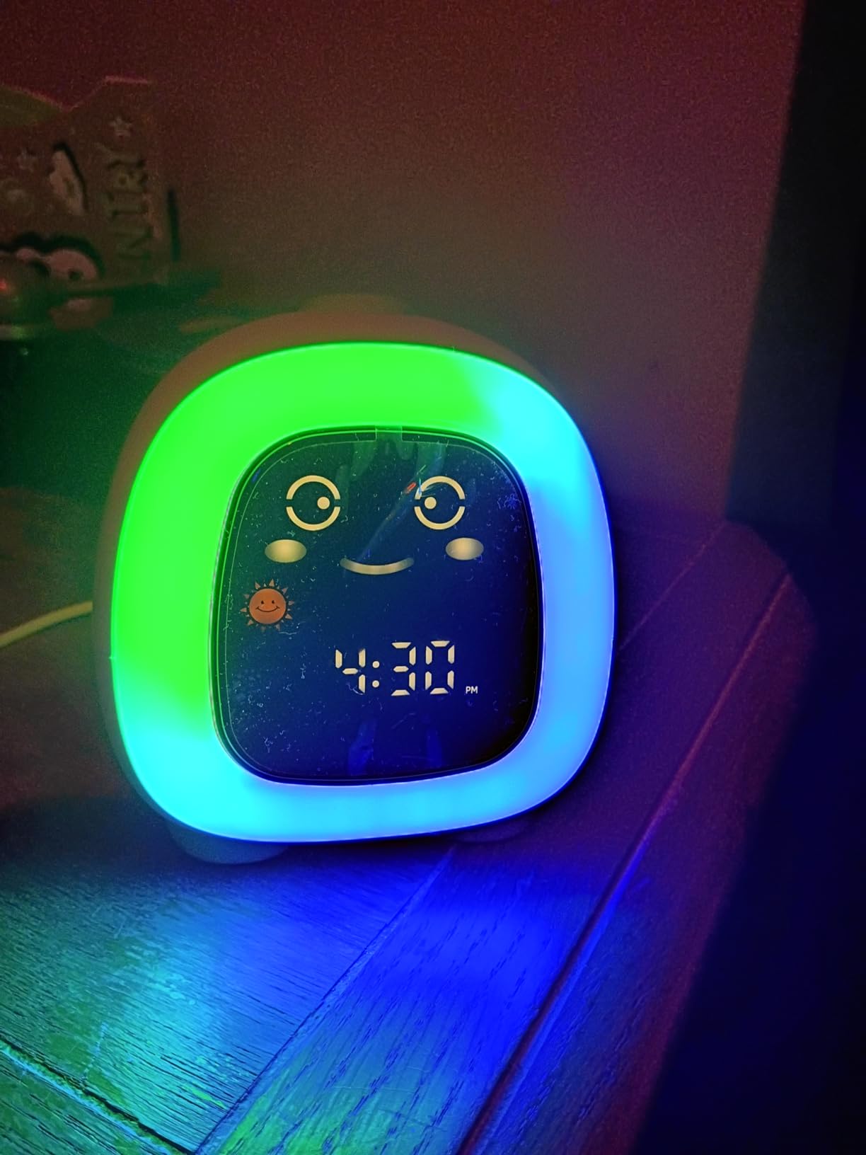 Alarm Clock for Kids, Ok to Wake Up Sleep Training Clock for Boys | Stay in Bed clock, Dinosaur Toddlers Cute Night Light for Bedroom, Birthday Gift customer photo 1