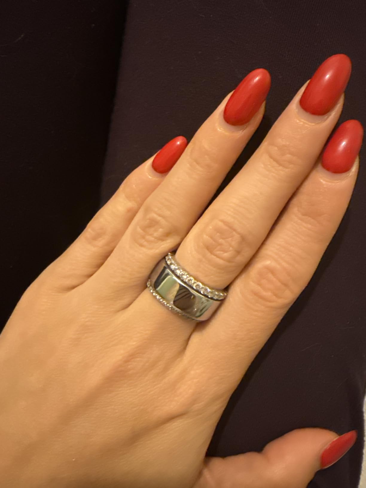 OURA Ring 4 Smart Ring - Silver - Size 10 | Sleep, Activity, Women's Health, AI Advisor, Up to 8 Days of Battery Life, Size Before You Buy, Android & iOS Compatible customer photo 2