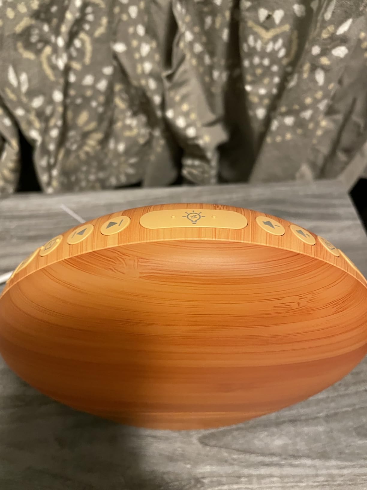 REACHER Wood Grain Sunrise Alarm Clock, Bluetooth Speaker, FM Radio & Light | Gradual Wake Up Light, Digital Dimmable Clock, Reading Lamps, Colorful Night Lights, Wooden Clock for Bedroom customer photo 1