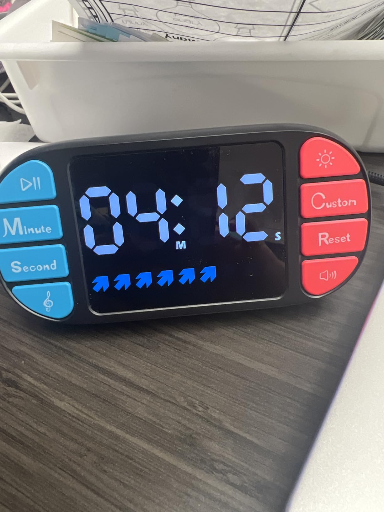 Digital Kitchen Visual Timer: 3.6